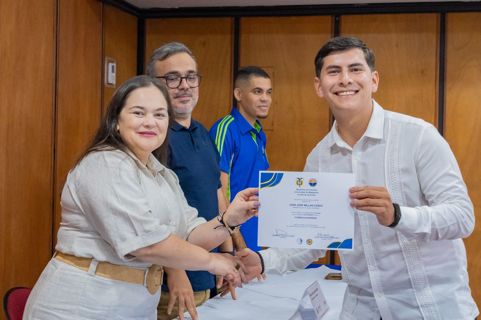 : Fue un acto institucional que ratificó la solidez de sus procesos participativos y el valor de la representación como un ejercicio de servicio, diál