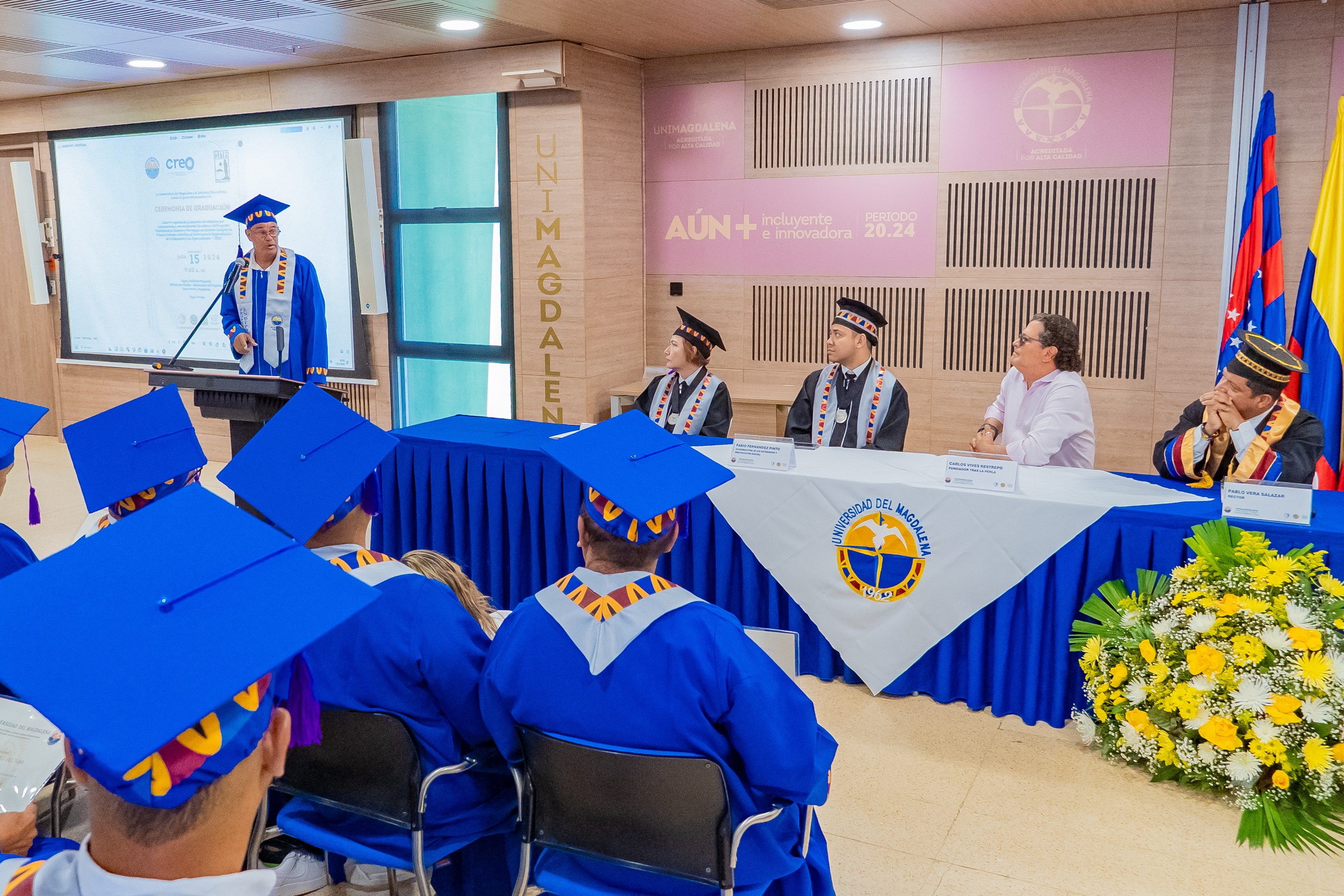 Los nuevos graduados son el reflejo de experiencia y la vocación de servicio.