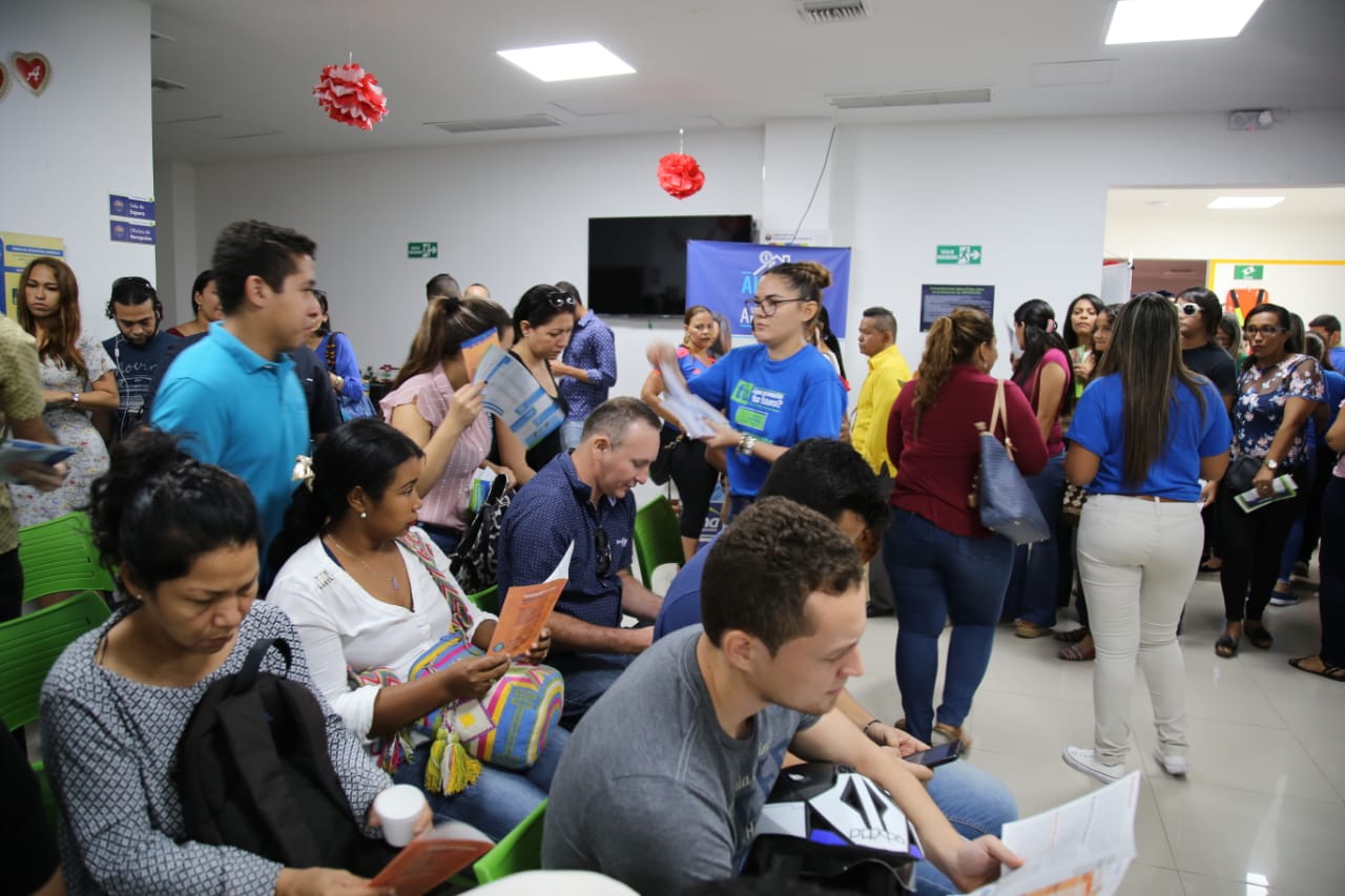 Más de 800 ciudadanos se inscribieron en la  feria de postgrados de UNIMAGDALENA