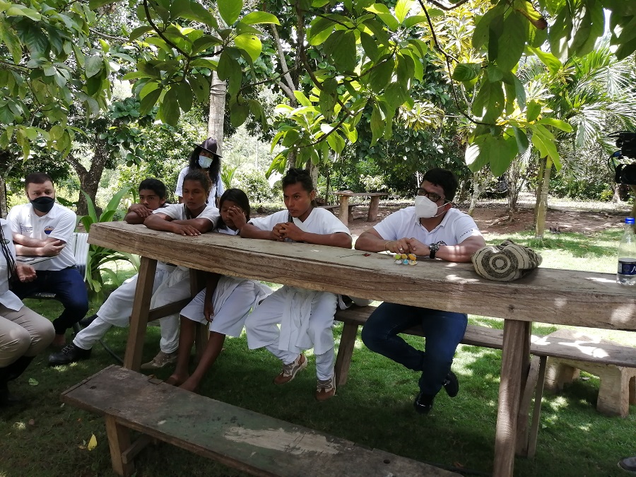 UNIMAGDALENA entregó el Campus Digital Murúnmuke a estudiantes indígenas de la Sierra Nevada de Santa Marta