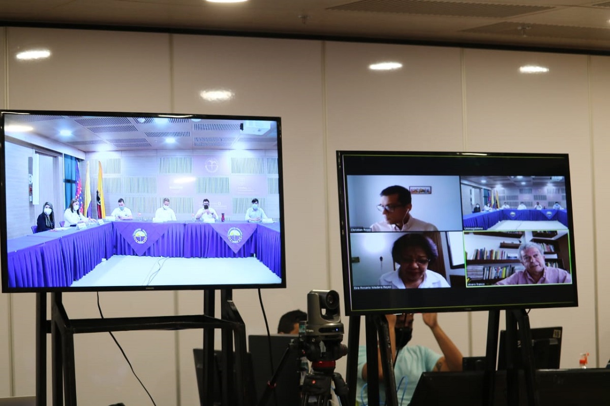 UNIMAGDALENA culminó visita virtual de pares académicos del CNA para acreditación por alta calidad del Programa de Medicina