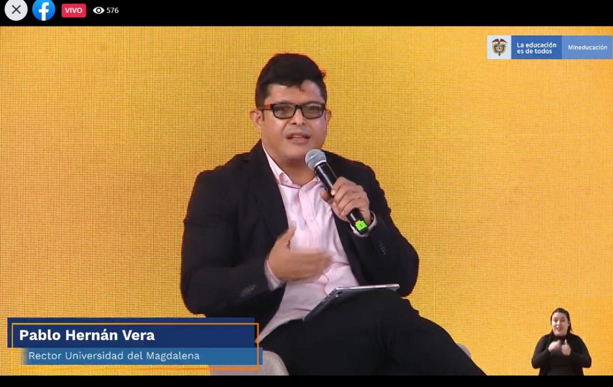 Rector de UNIMAGDALENA participó en Evento de Cumpleaños de 'Generación E'