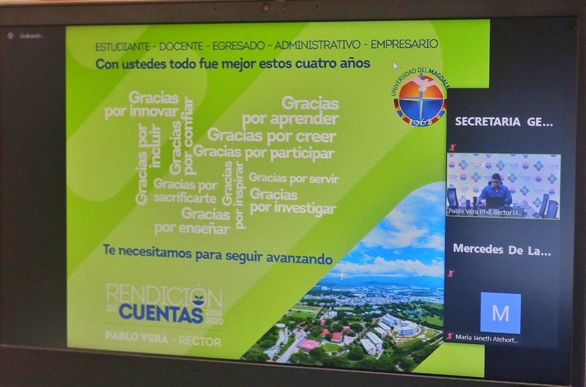 Consejo Superior de UNIMAGDALENA valoró con muy alto desempeño la gestión del Rector Pablo Vera