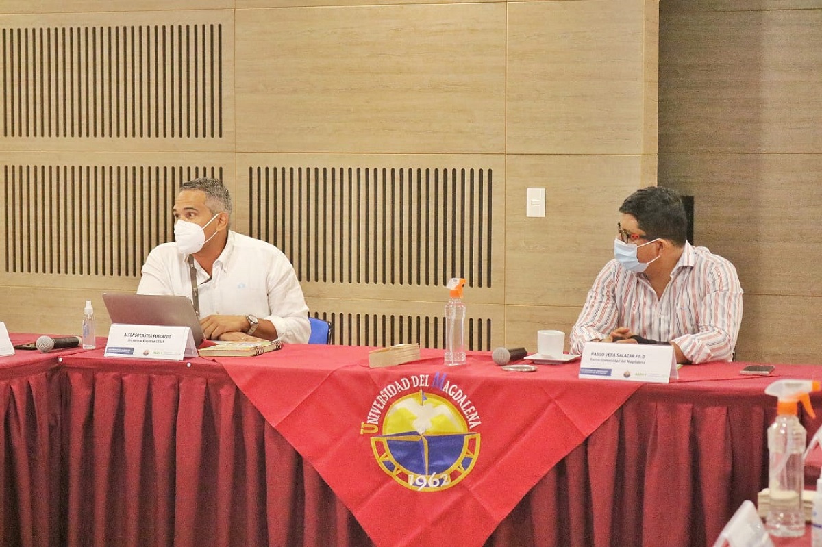 UNIMAGDALENA continúa trabajando de la mano de entidades locales y regionales