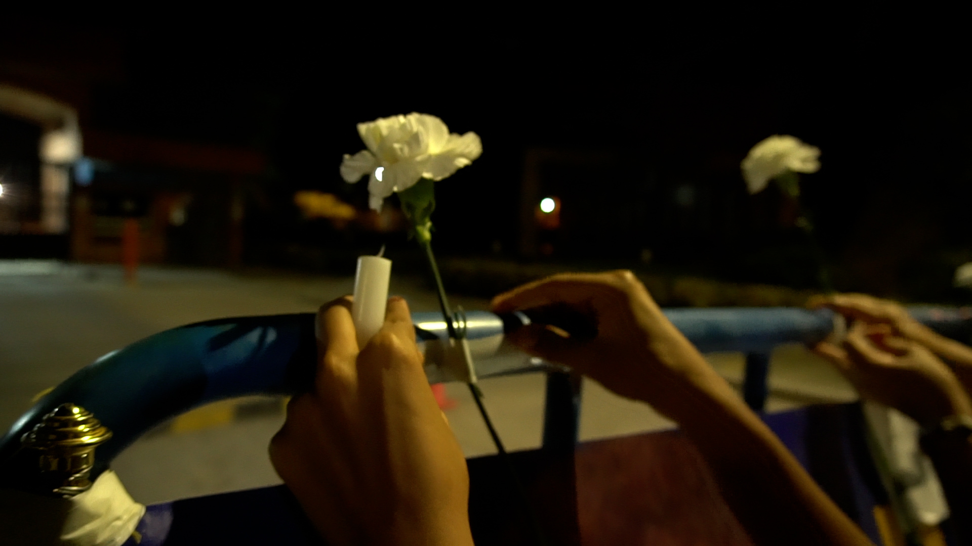 UNIMAGDALENA marchó por los estudiantes asesinados en las protestas nacionales