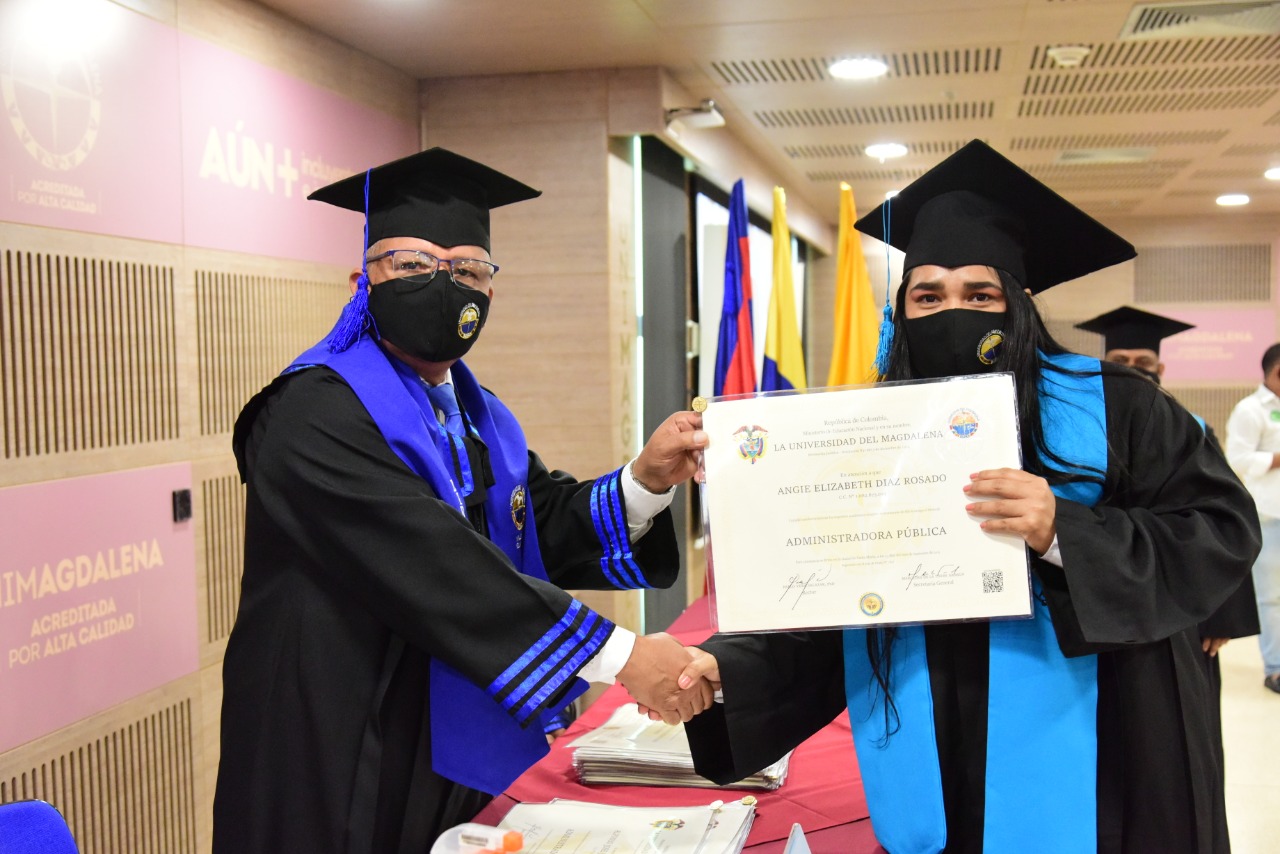 UNIMAGDALENA graduó un nuevo grupo de profesionales en la modalidad de pregrado virtual por ciclos propedéuticos