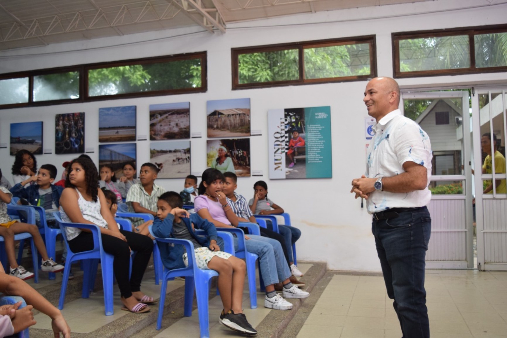 ESCUELA.CASA.MUSEO.1: la escuela de formación artística inicia sus clases con 55 niños y jóvenes inscritos.