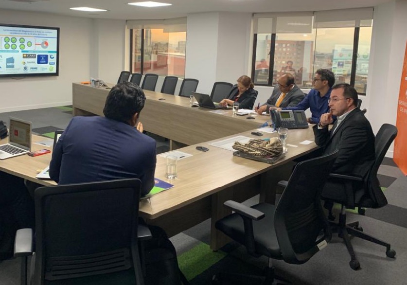 UNIMAGDALENA y Dirección General del SENA disponen ruta de trabajo para fortalecer educación superior en el Departamento