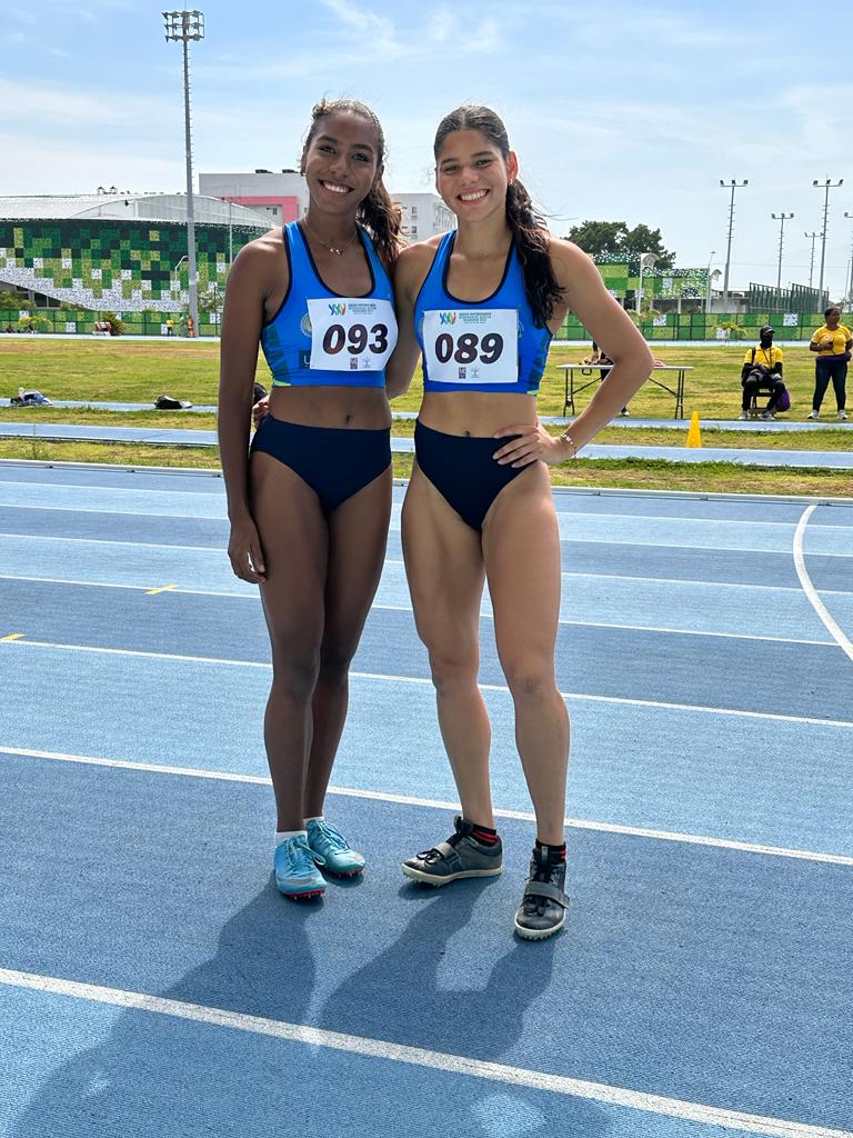 Natalia Linares y Estrella Lobo, le dieron medallas de oro a UNIMAGDALENA.