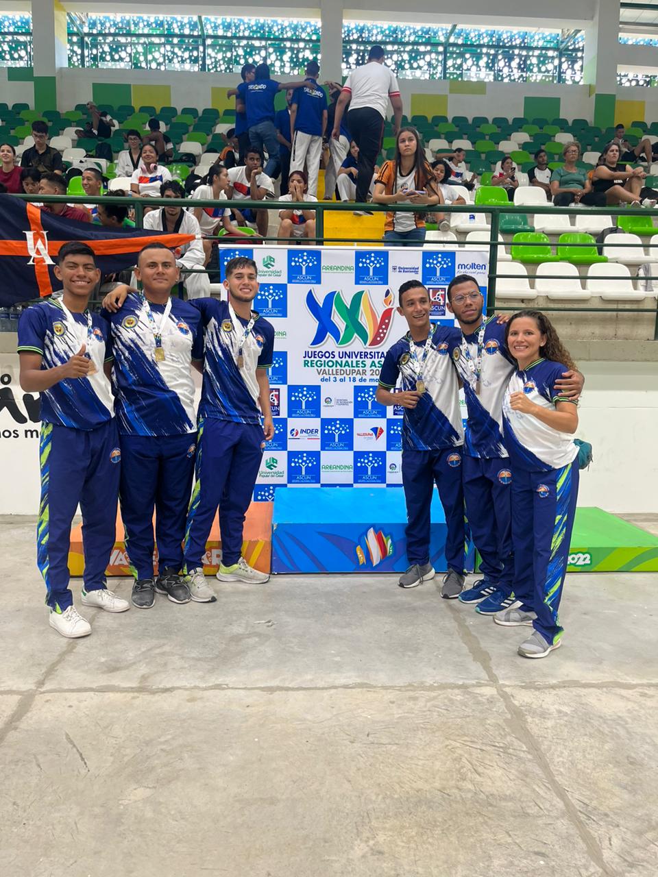 Un total de 10 medallas aportó el taekwondo para la excelente participación de la Alma Mater en estos juegos.