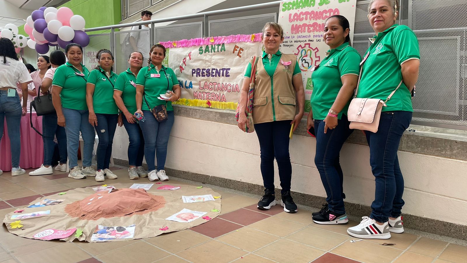 Varias fueron las entidades que se dieron cita en la I Feria de la Lactancia Materna.