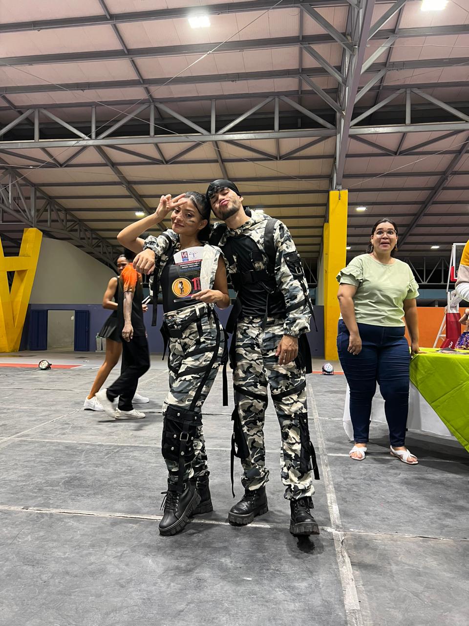 María Sanguino De la Cruz e Iván Pardo Núñez,  se quedaron con el primer lugar en la categoría bachata por parejas.