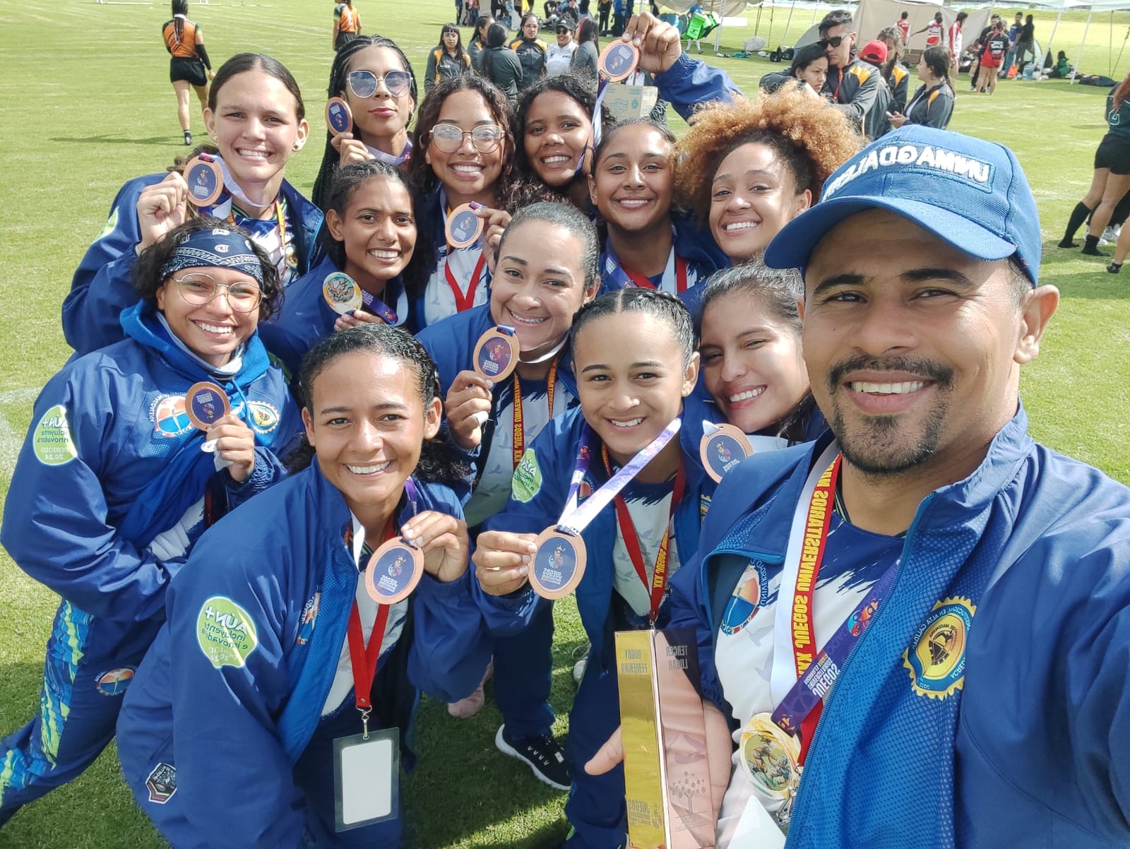 En el partido por la medalla de bronce, la Alma Mater se impuso 12 X 7 a la Universidad de Córdoba, sumando otra presea para la tabla general de la me