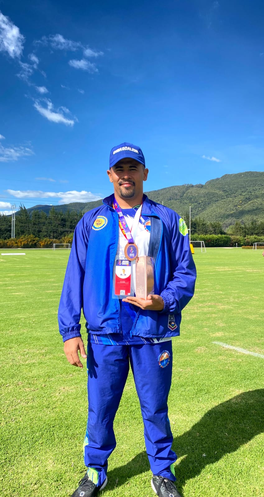 Marvin García, entrenador del equipo de rugby de UNIMAGDALENA.