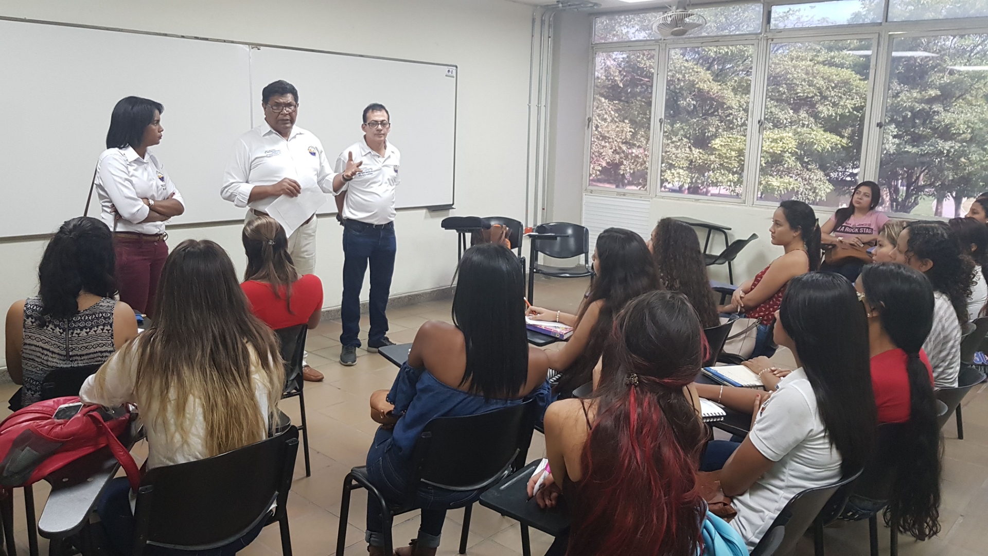 Estudiantes de la modalidad presencial iniciaron sus clases en UNIMAGDALENA