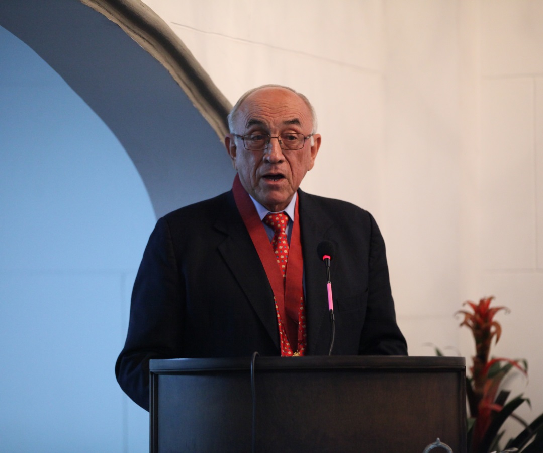 El doctor Beethoven Herrera Valencia, docente adscrito a la Facultad de Ciencias Empresariales y Económicas de la Universidad del Magdalena,