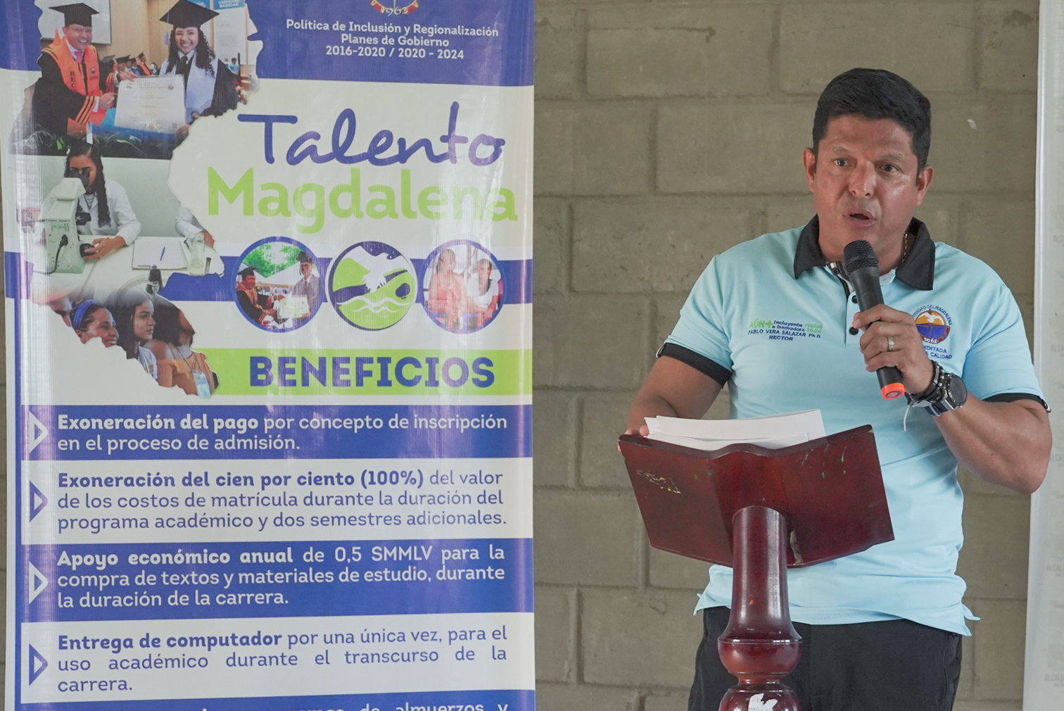 El Máximo Directivo aseguró que la inversión en educación es la mejor que puede realizar una administración.