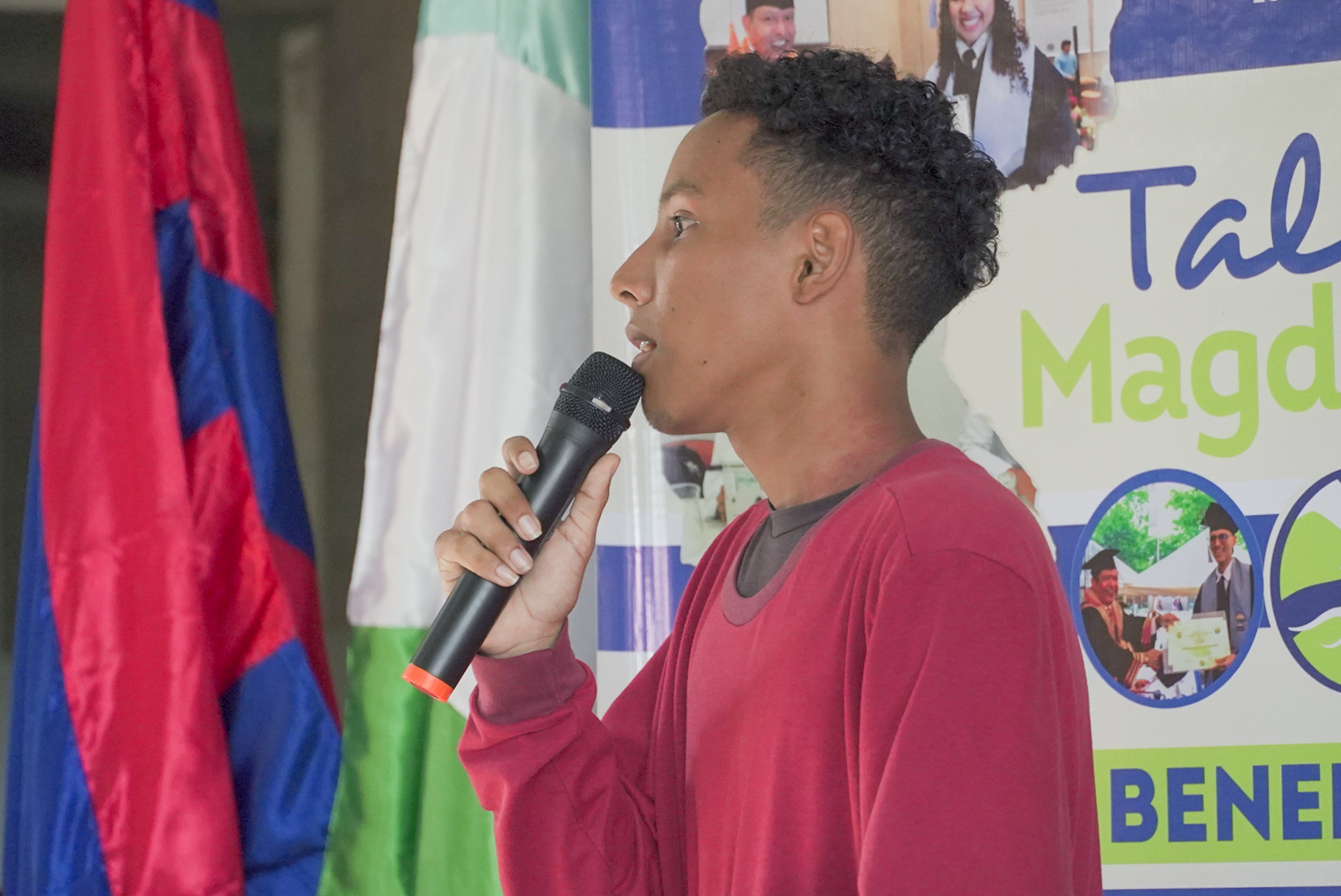 Wilson Rafael Silva, beneficiario de Talento Magdalena, manifestó que Talento Magdalena le demostró que los sueños sí se cumplen.