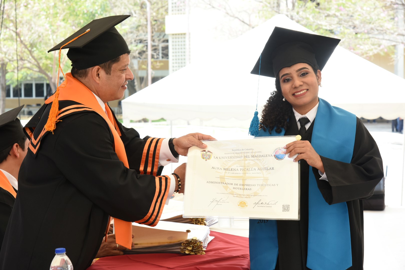 UNIMAGDALENA entregó al país sus primeros profesionales del 2019