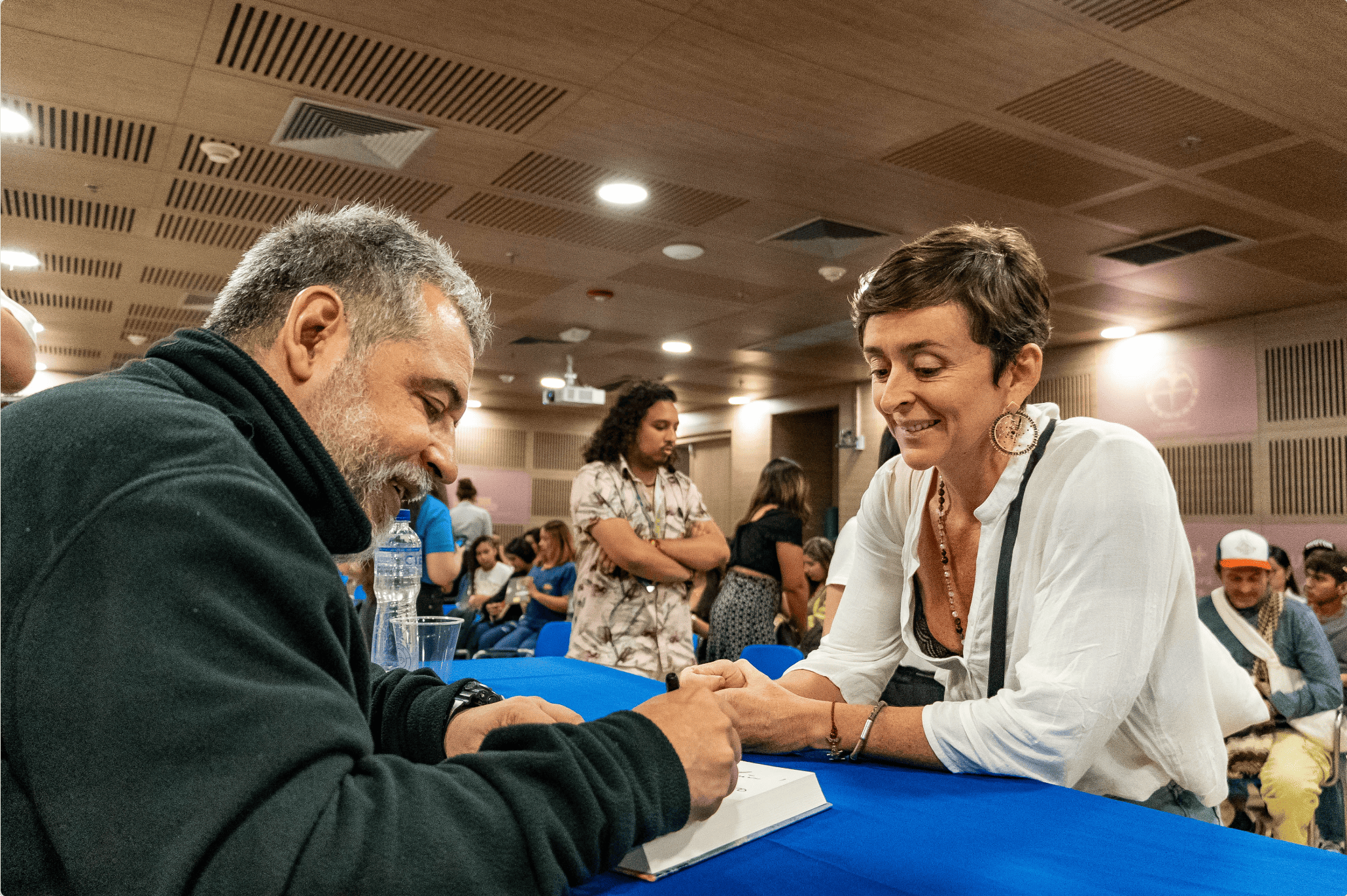 La Universidad del Magdalena invitó a Mendoza como uno de los autores principales de esta edición de FilSMar 2024.