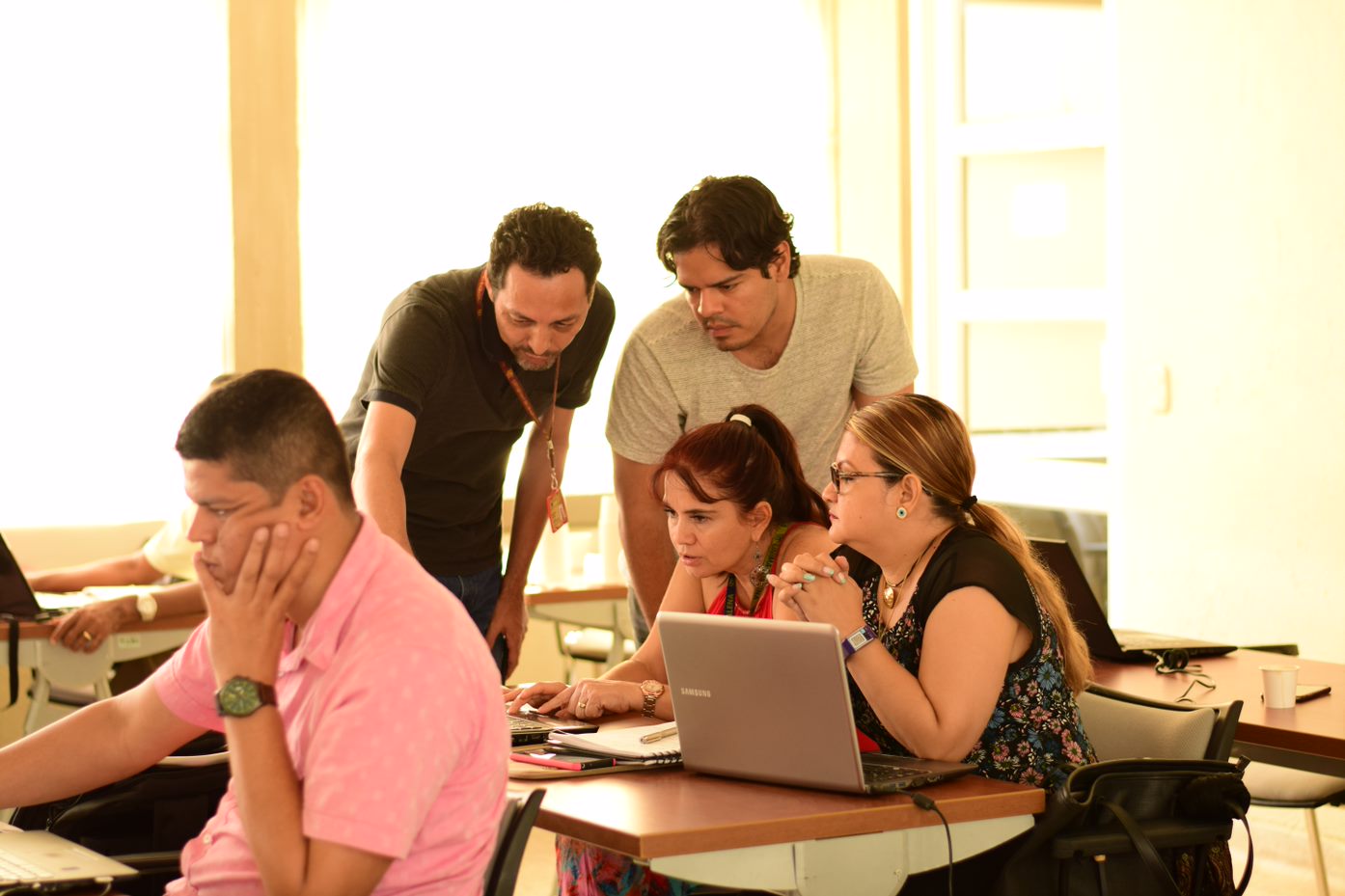 Acompañamiento a los docentes durante el curso