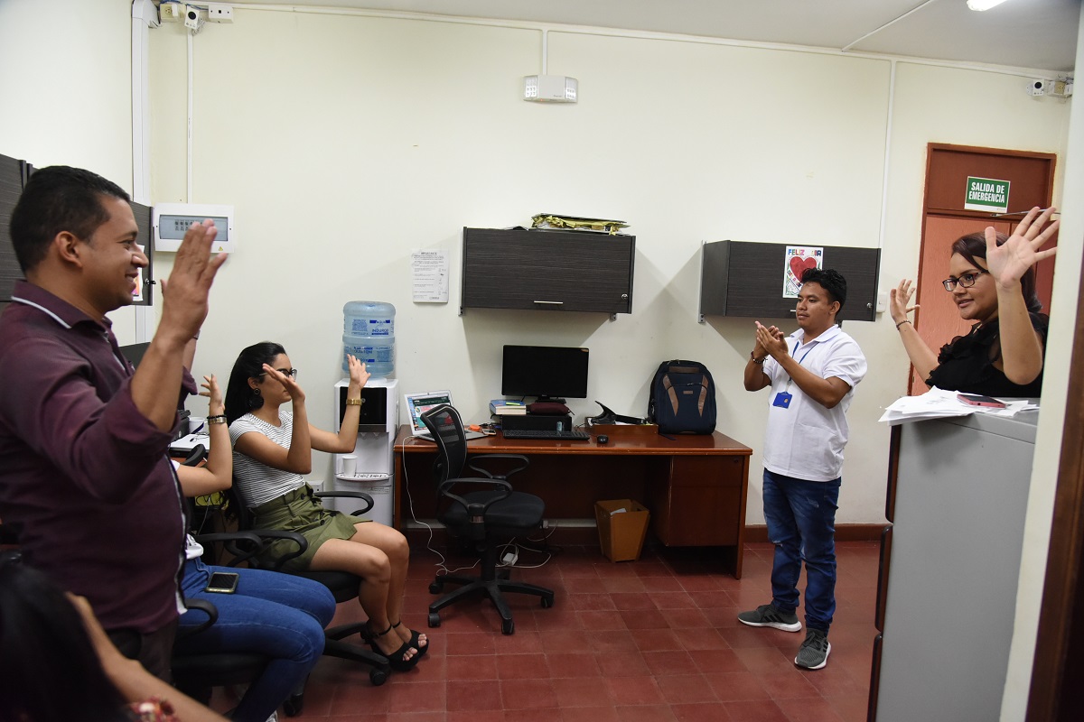 UNIMAGDALENA realiza campaña ‘Mis Manos También Hablan’