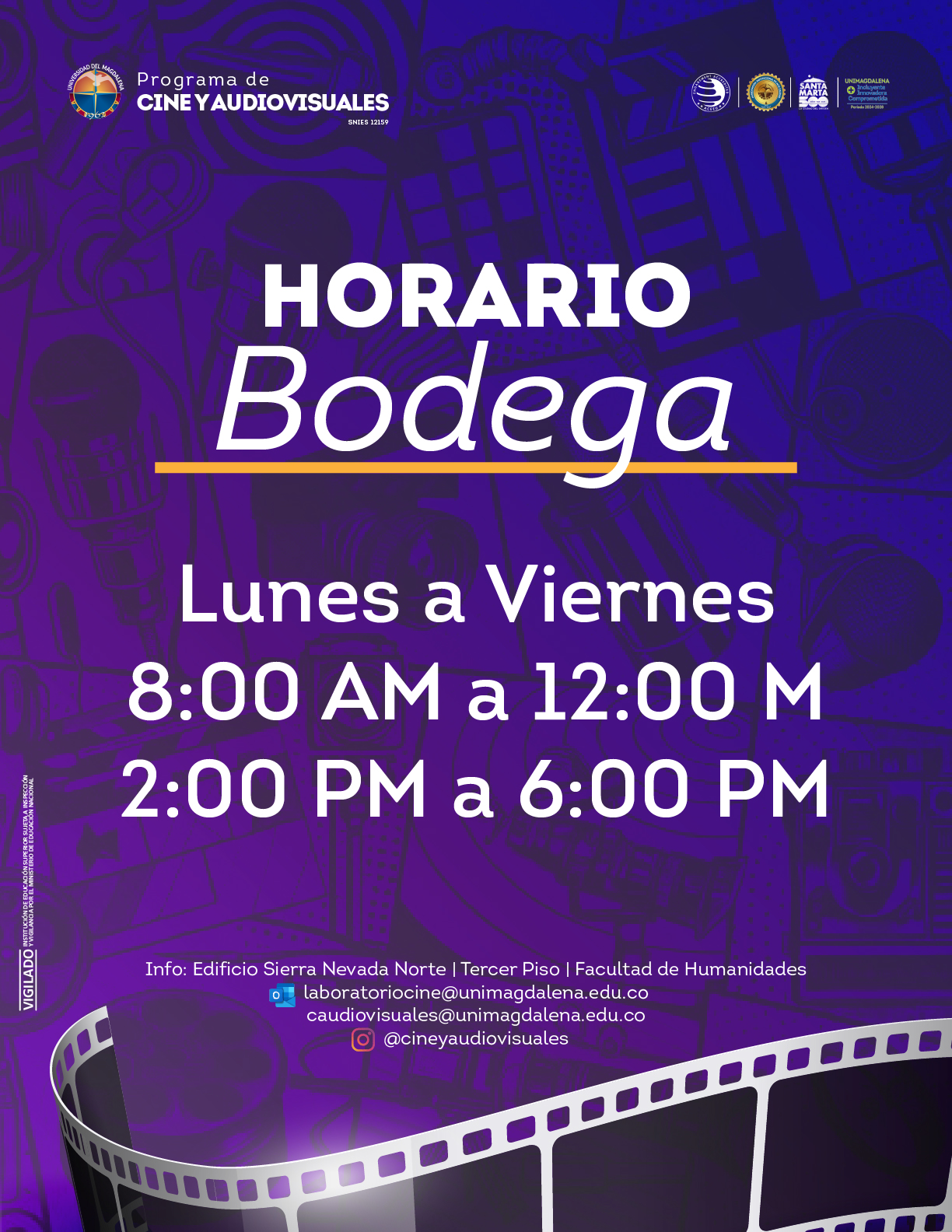 HORARIO DE BODEGA