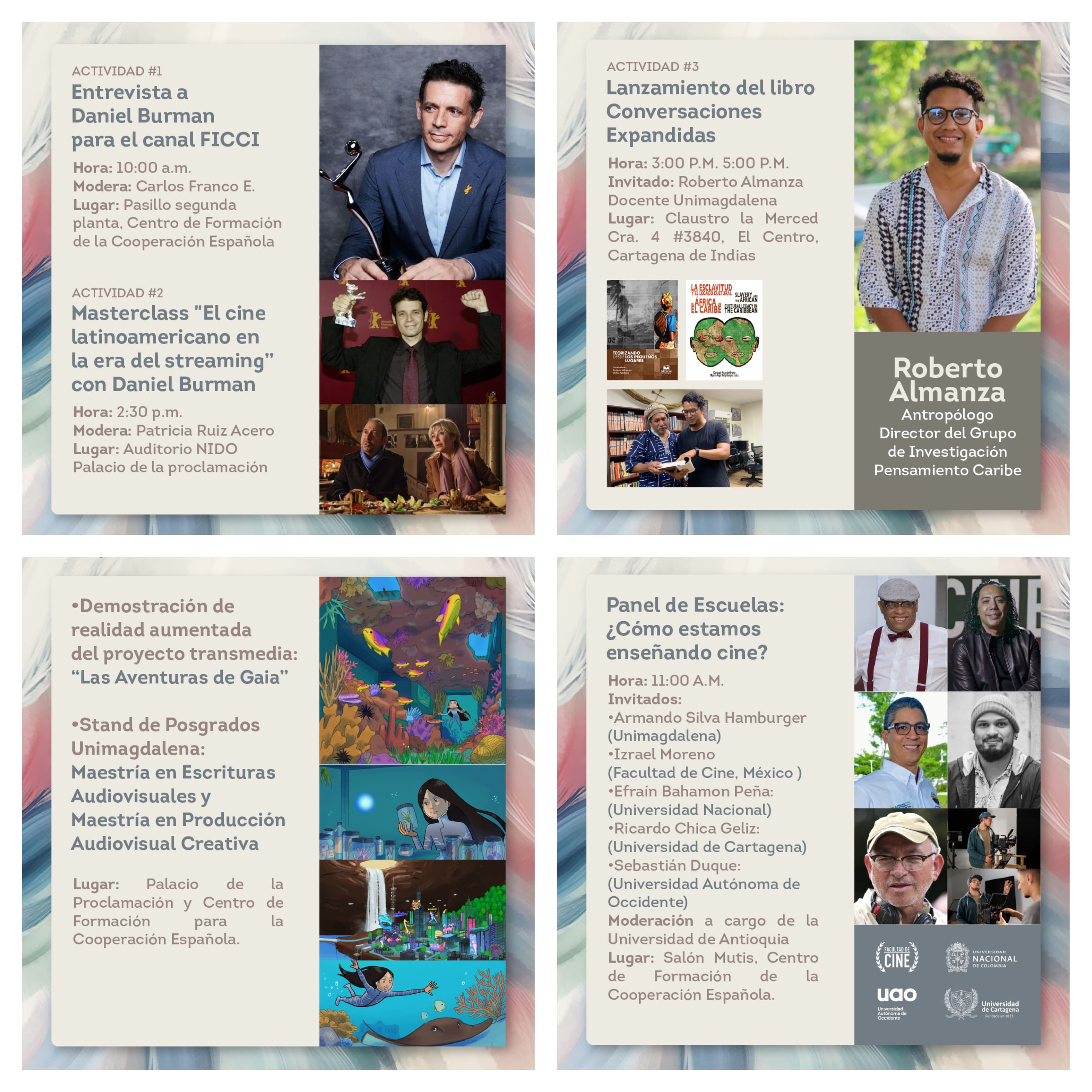 Programación Unimagdalena en el FICCI 2025