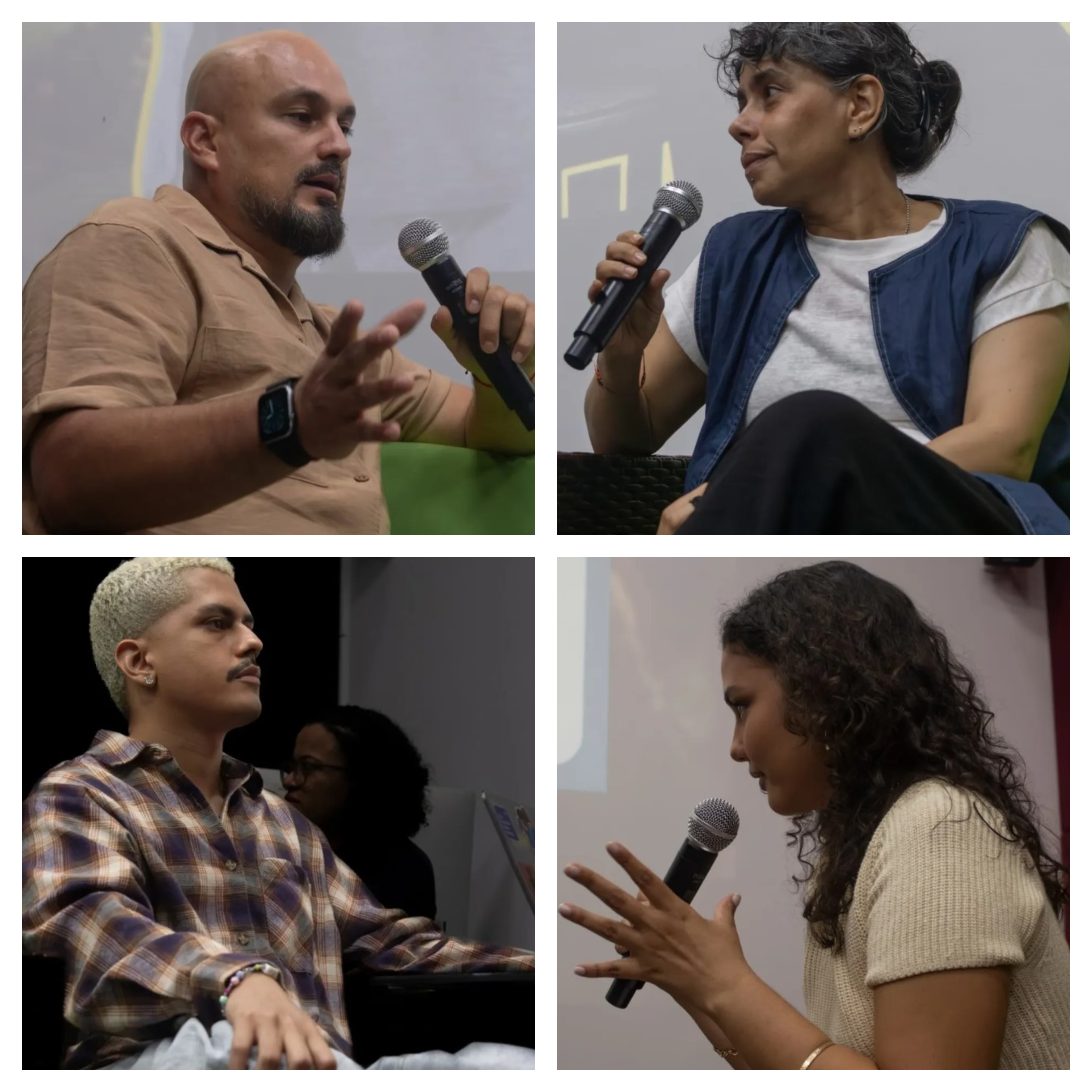 Conversatorio sobre diseño de producción y dirección de arte con Bárbara Enríquez y Arley Garzón en La Langosta Azul