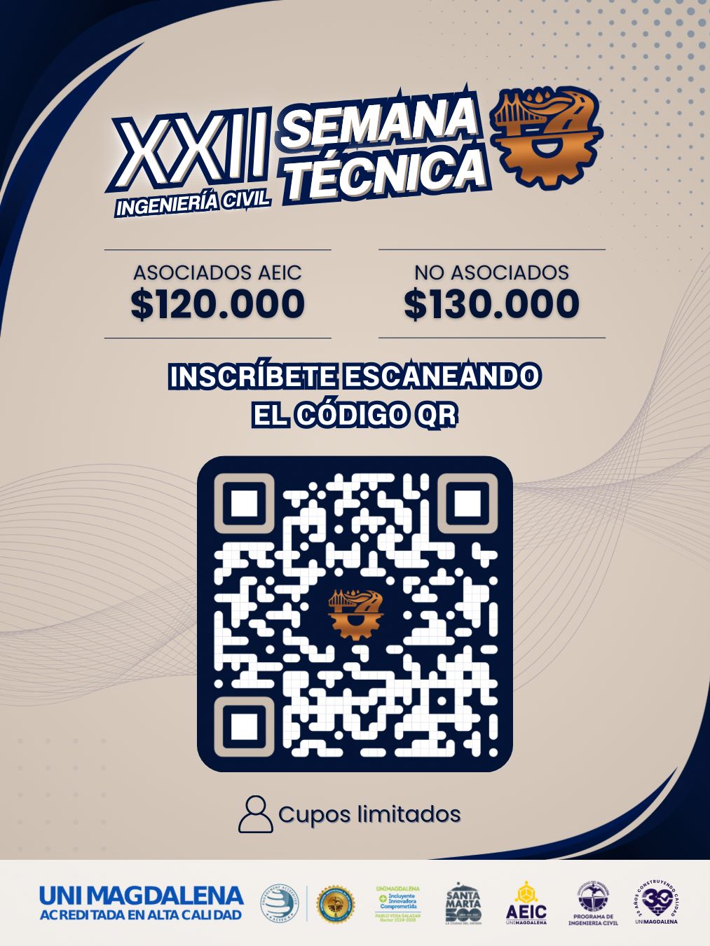 QR inscripción XXII SEMANA TECNICA