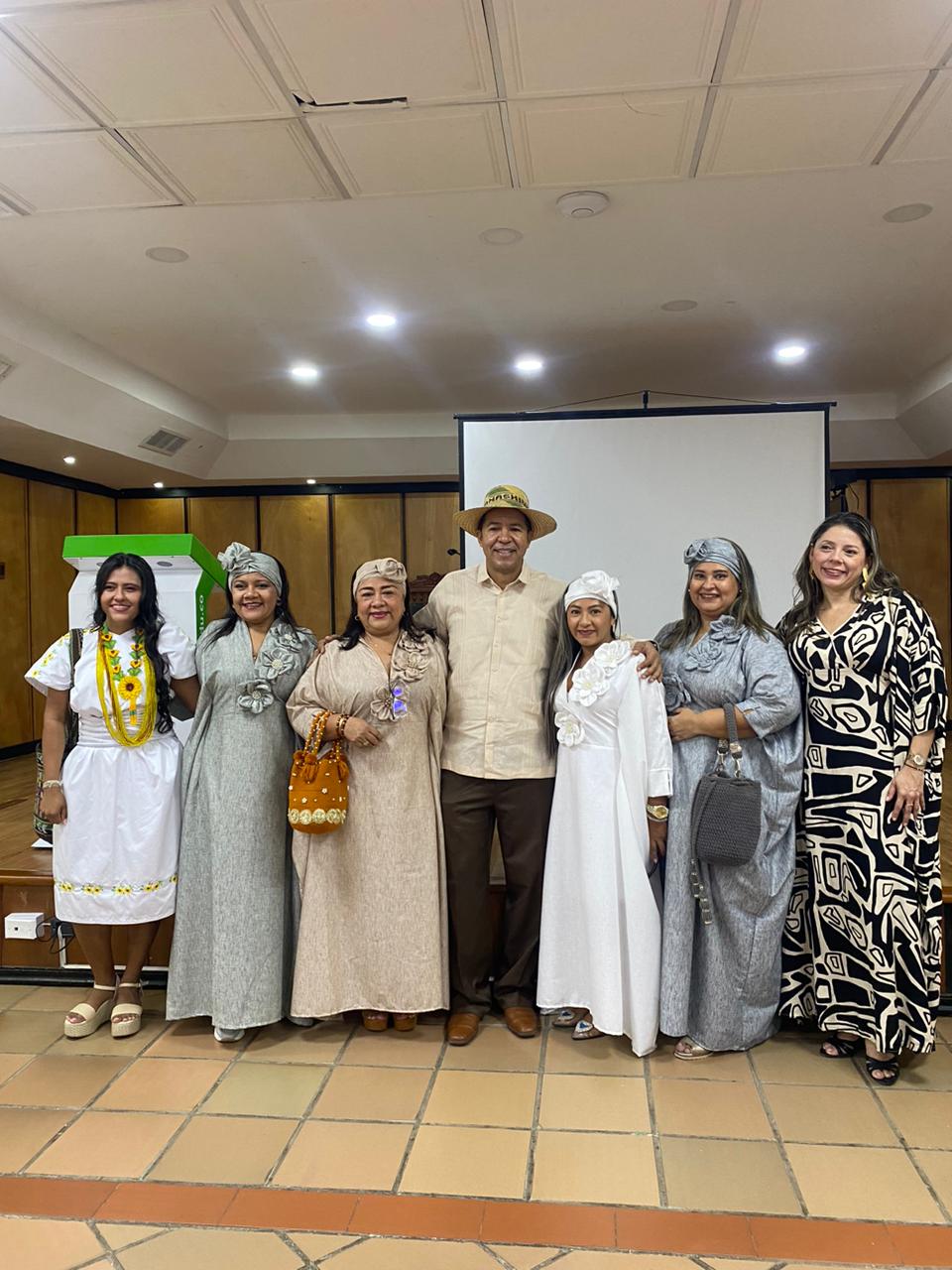 Estudiantes becados, en el marco del convenio  entre Malteser International, la IPSI Anashiwaya y la Universidad del Magdalena