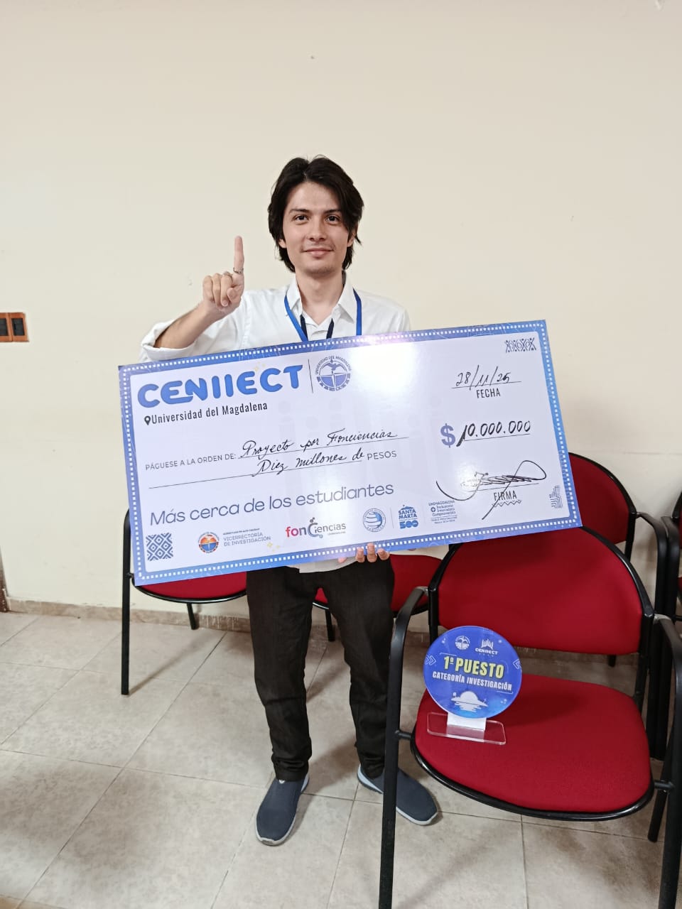 Miguel Rozo obtuvo el primer lugar