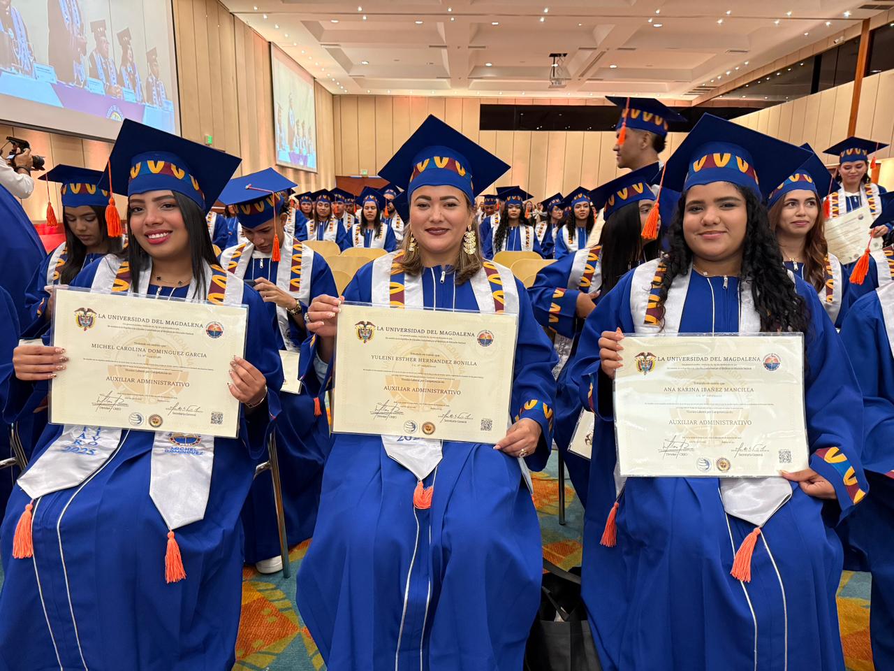 891 graduandos del CREO – UNIMAGDALENA recibieron su título profesional, tecnológico y técnico.