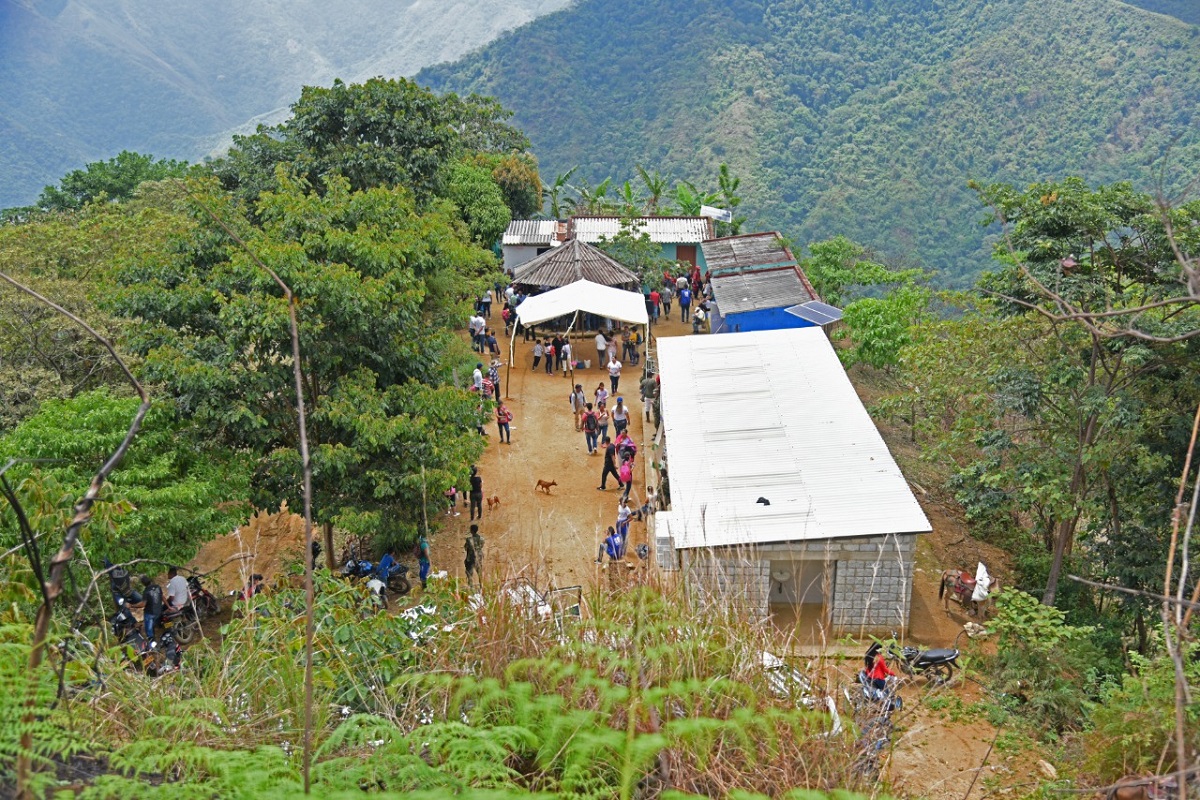 UNIMAGDALENA brindó acompañamiento social y médico a los habitantes de la vereda Corea en estribaciones de la Sierra Nevada de Santa Marta