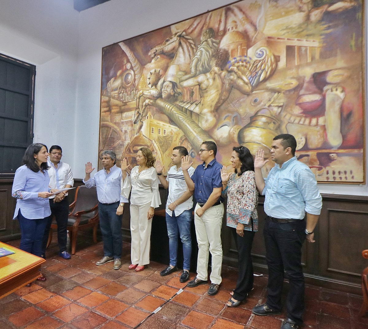 Nuevos representantes se posesionaron ante el Consejo Superior de UNIMAGDALENA