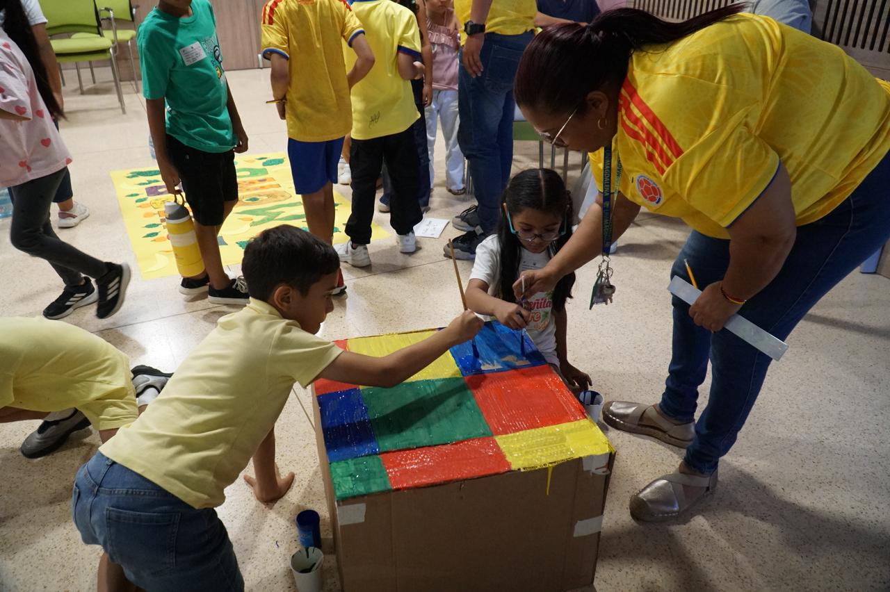 Niños se integran y divierten en el Campamento Vacacional de UNIMAGDALENA