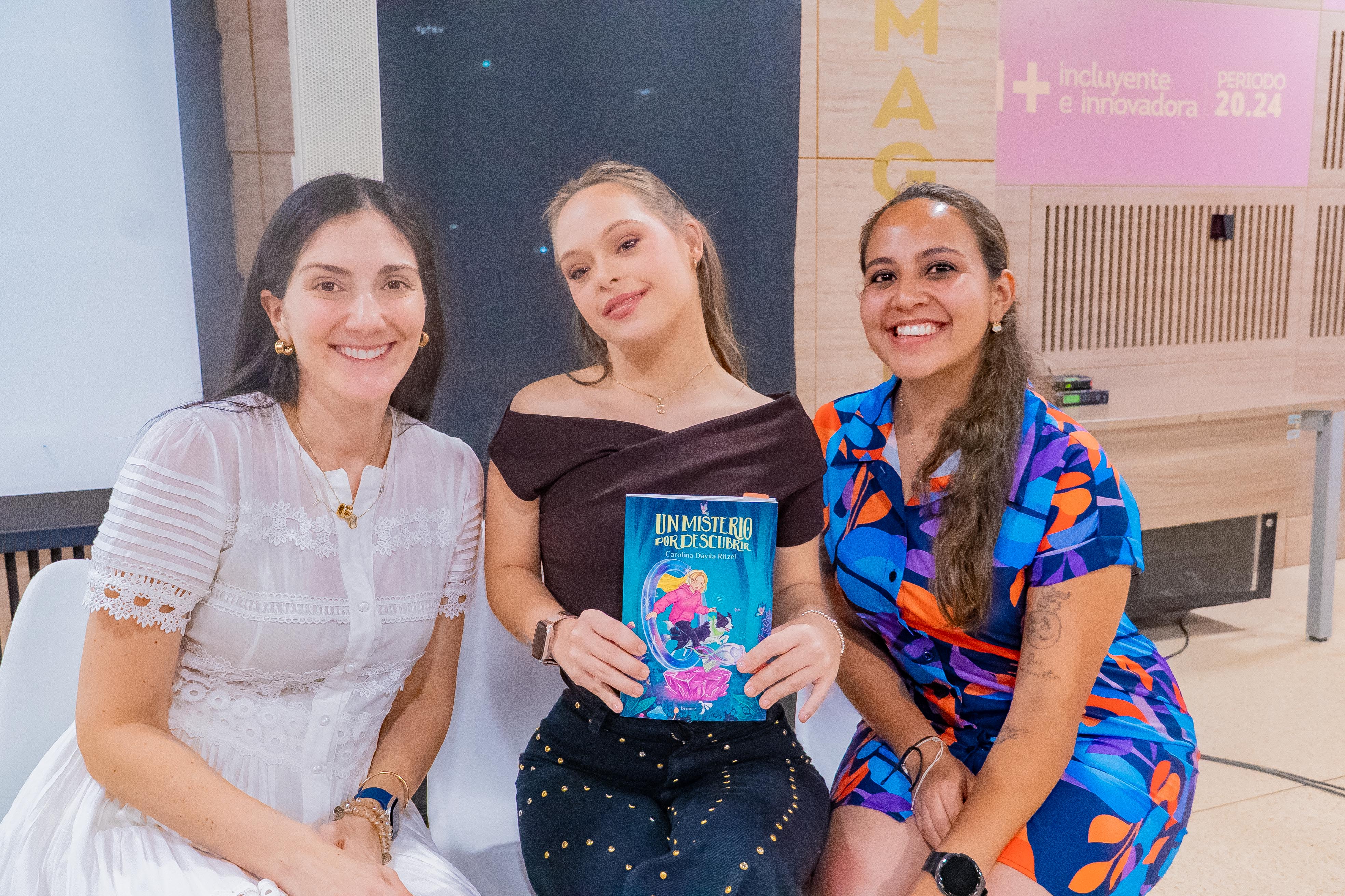 La joven Carolina Dávila Ritzel, autora de ‘Un misterio por descubrir’, invitó a los lectores a explorar la fantasía y el descubrimiento personal.