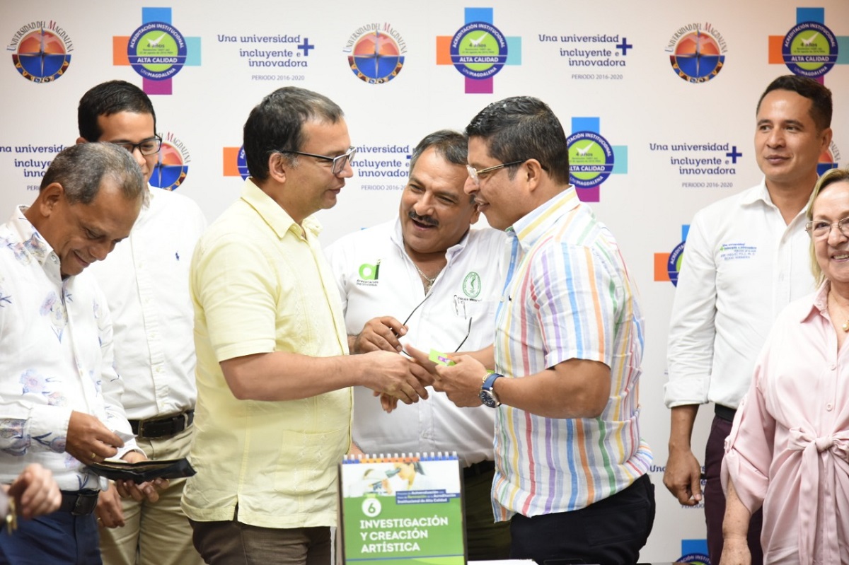 UNIMAGDALENA firmó convenio con universidades de la Región Caribe