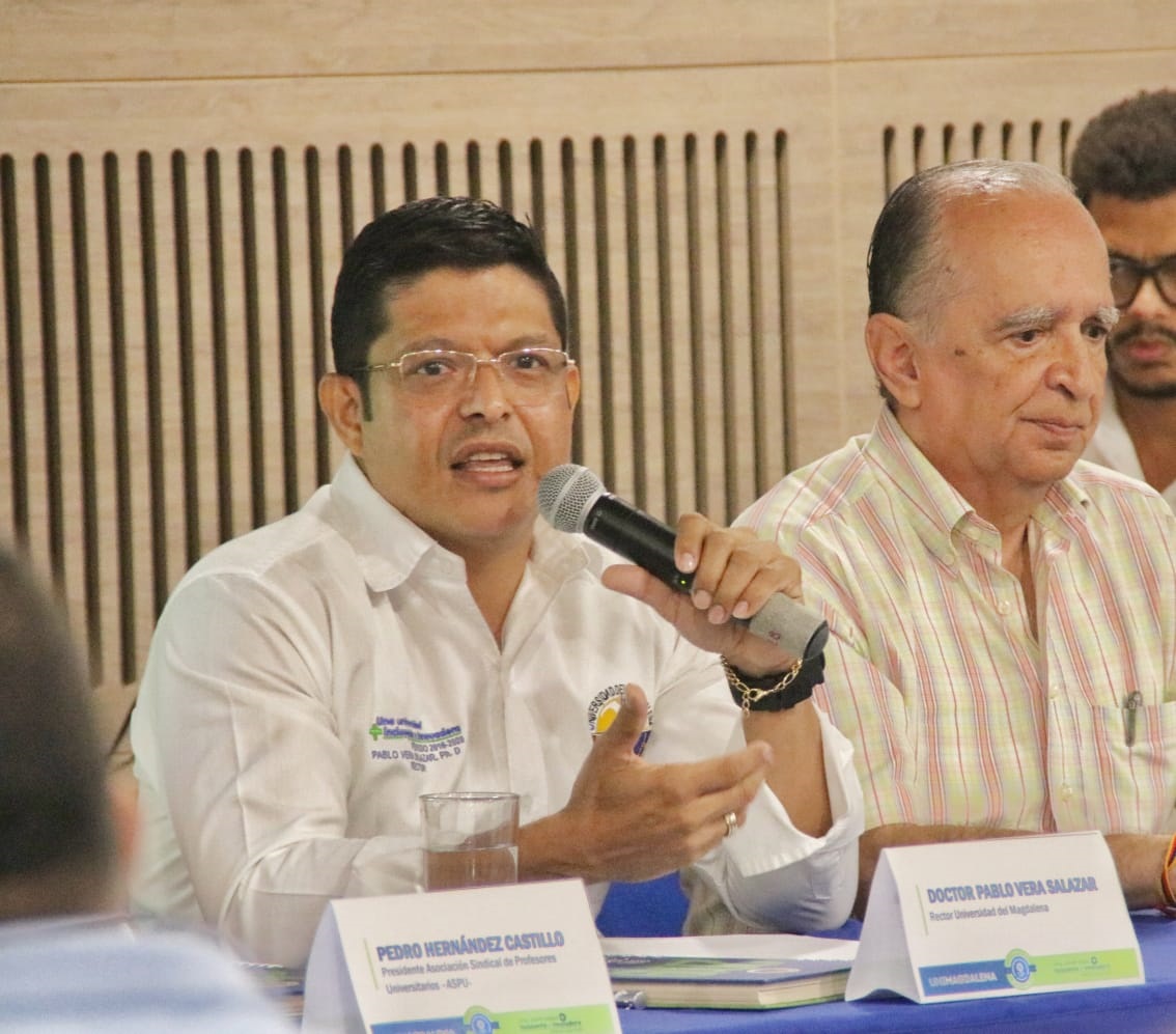 Representantes profesorales de universidades públicas de todo el país sesionan en UNIMAGDALENA