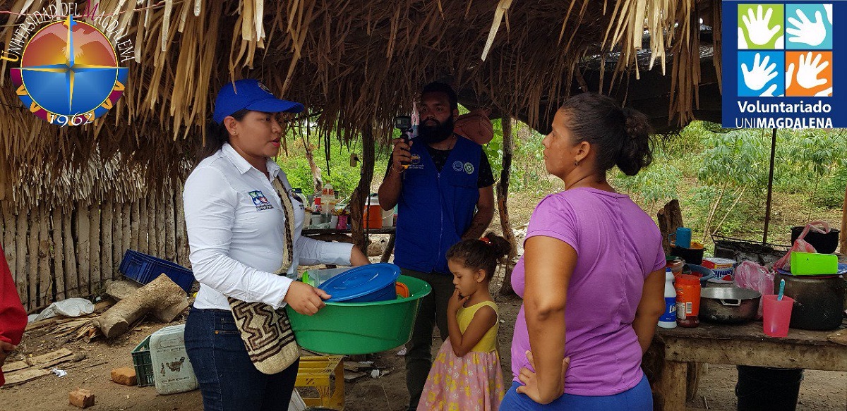 UNIMAGDALENA se solidariza con damnificados por el invierno del corregimiento de Río Frío- Zona Bananera