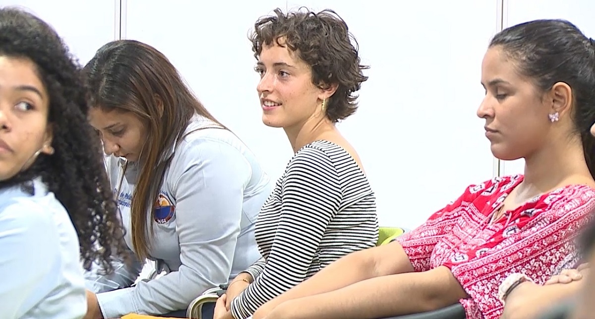 Estudiante francesa vive una experiencia de intercambio en UNIMAGDALENA