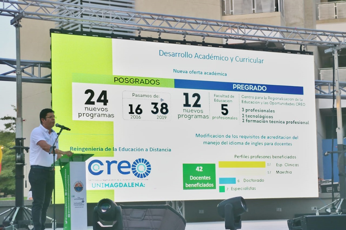 Representantes de diferentes sectores de la sociedad ponderaron crecimiento y proyección de UNIMAGDALENA