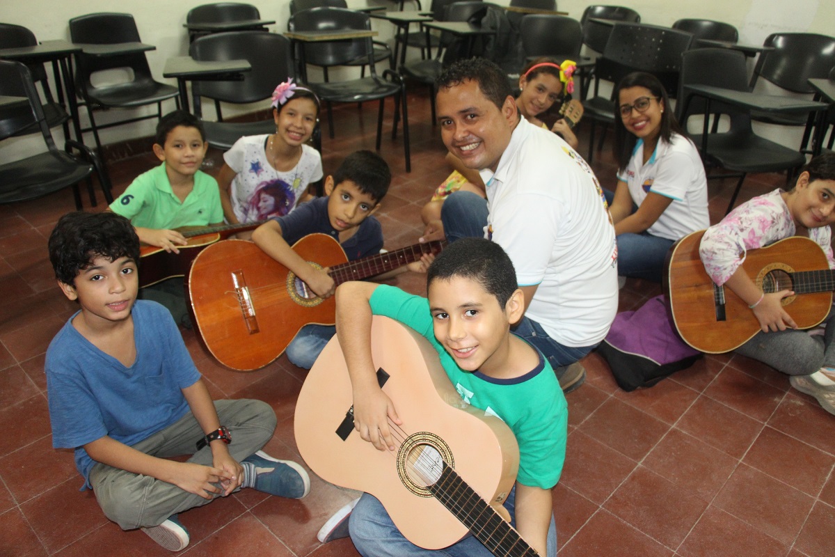 UNIMAGDALENA fomenta la música y el deporte en hijos de funcionarios