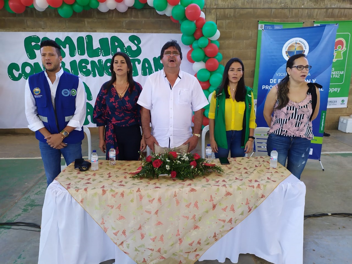 ICBF y UNIMAGDALENA finalizaron la modalidad Familias con Bienestar para la Paz en el Cesar