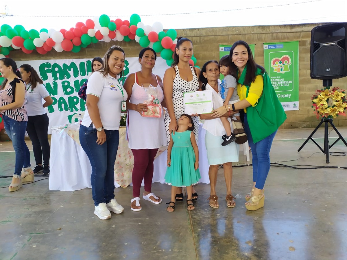 ICBF y UNIMAGDALENA finalizaron la modalidad Familias con Bienestar para la Paz en el Cesar