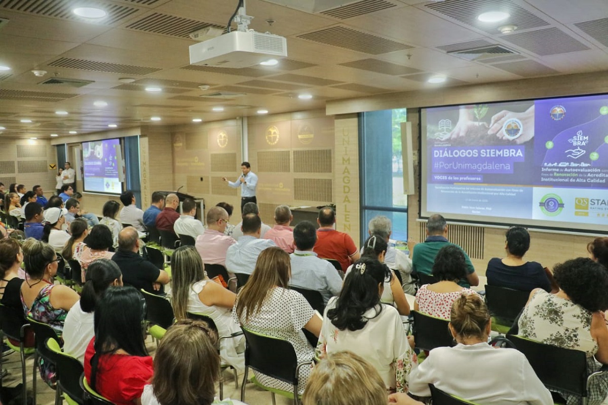 Docentes de UNIMAGDALENA resaltan labor del Rector Pablo Vera en búsqueda de la calidad institucional
