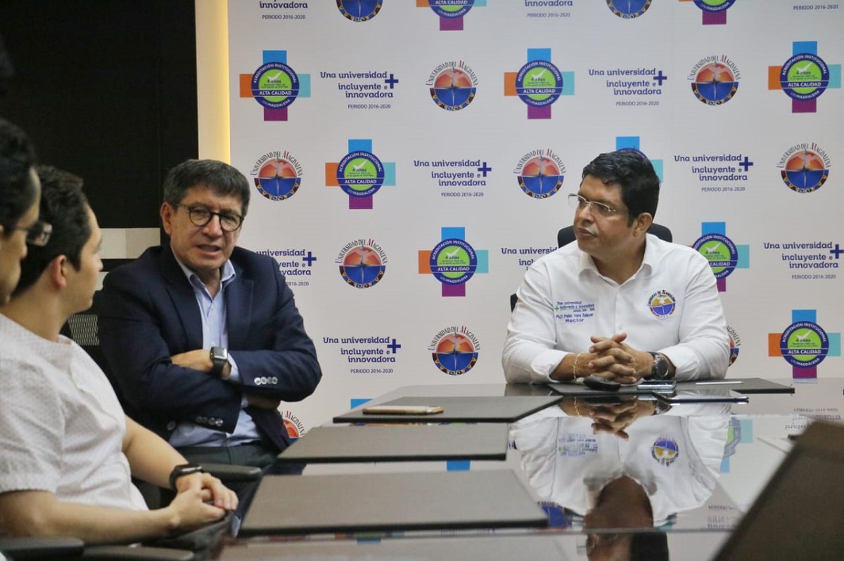 Rector de la Escuela Colombiana de Ingeniería resaltó avances de UNIMAGDALENA