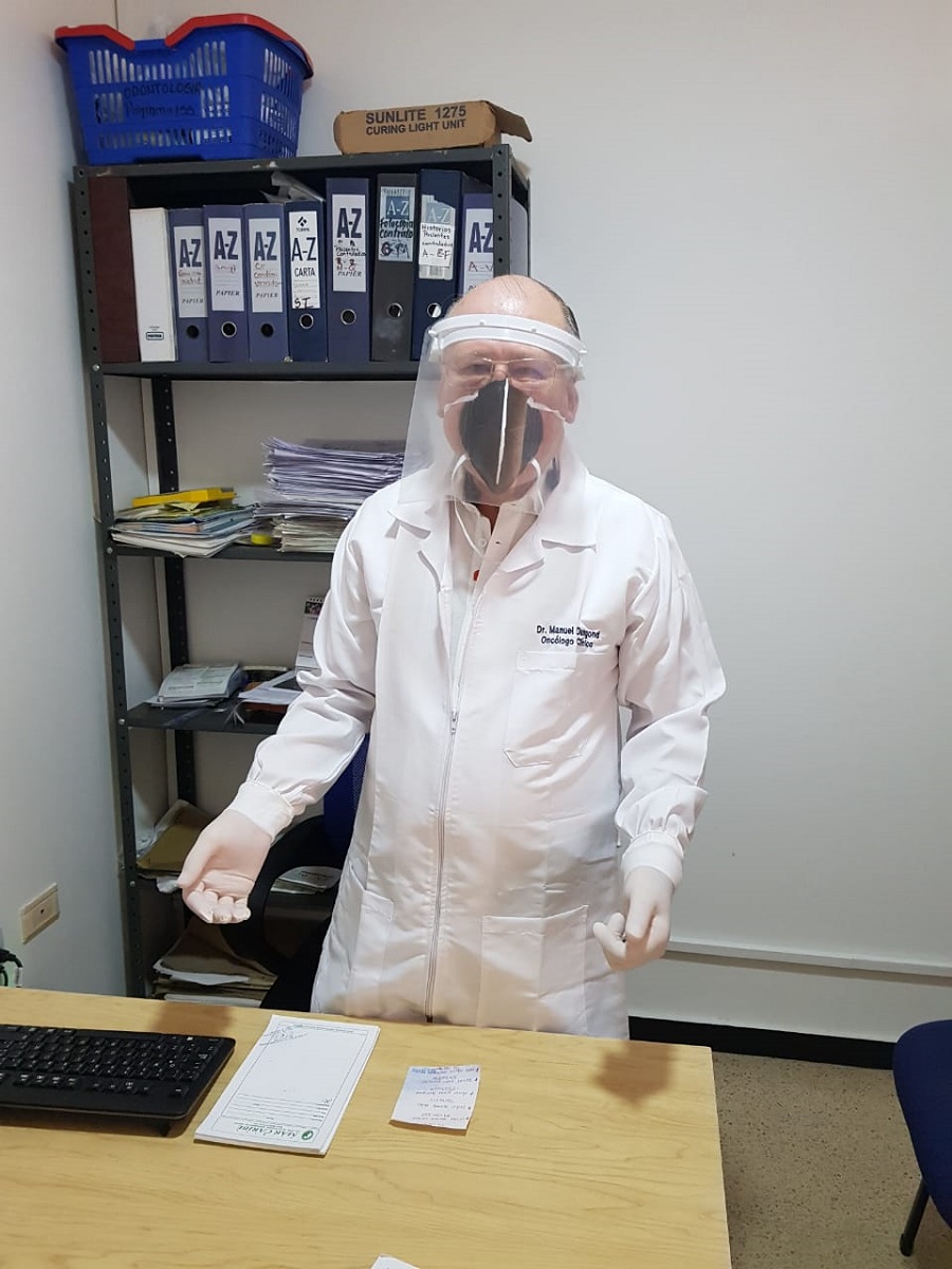Ingenieros samarios producen y donan equipamiento con impresión 3D para protección ante el COVID-19