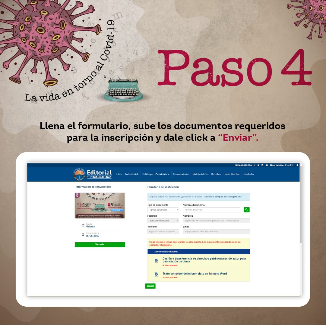 UNIMAGDALENA premiará las mejores historias sobre ‘La vida en torno al Covid-19’