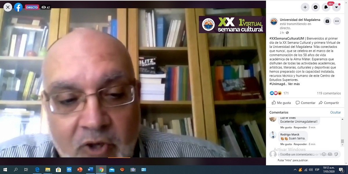 UNIMAGDALENA y su comunidad universitaria ‘Más conectados que nunca’ con la Semana Cultural Virtual